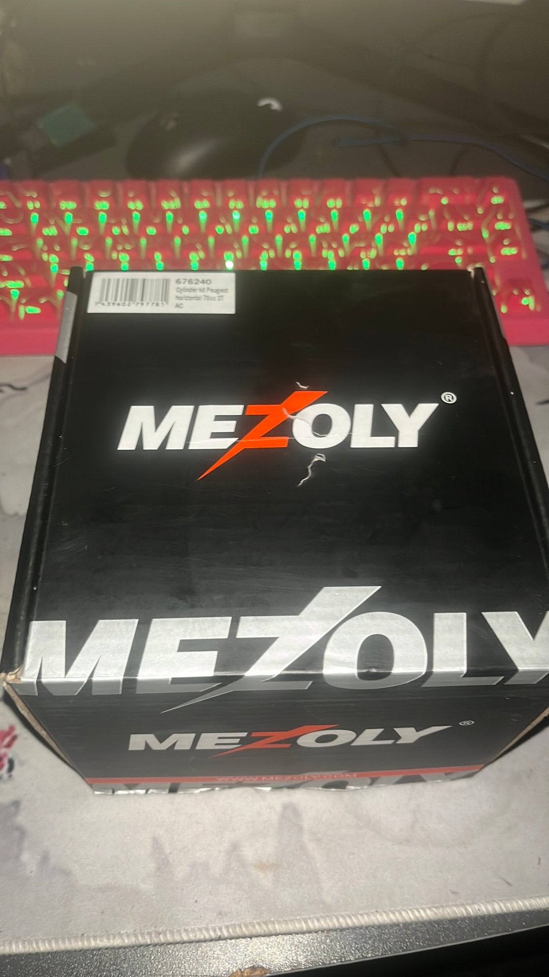 Mezoly Cilinder 70cc Peugeot Horizontaal 2 Takt luchtgekoeld, Fietsen en Brommers, Ophalen, Nieuw, Cilinder, Peugeot