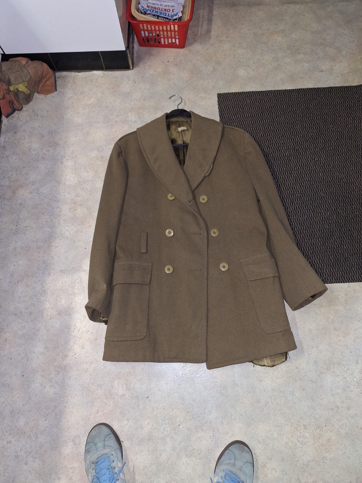 Veste américaine, Enlèvement ou Envoi