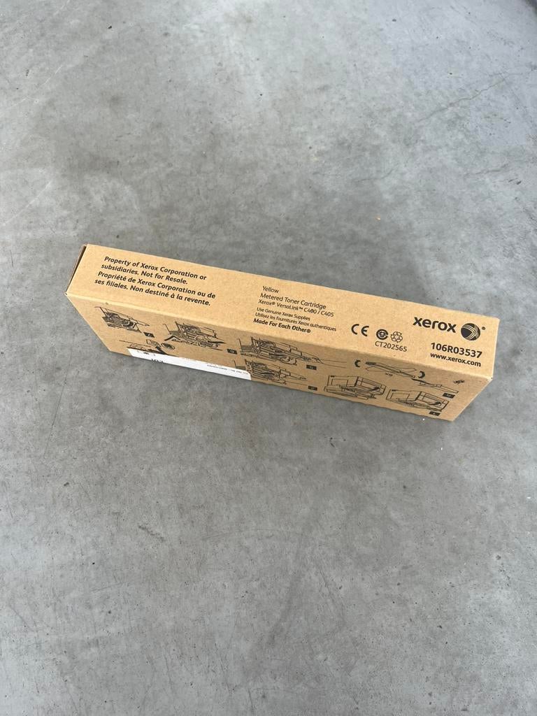 Xerox originele yellow toner 106R03537- VersaLink C400/C405, Enlèvement ou Envoi, Comme neuf, Cartridge