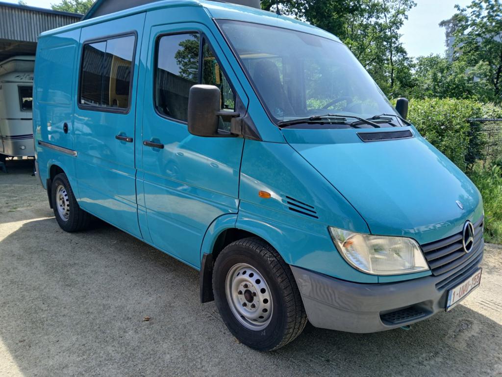 Naafdoppen Mercedes Sprinter, Auto diversen, Wieldoppen, Ophalen of Verzenden, Zo goed als nieuw