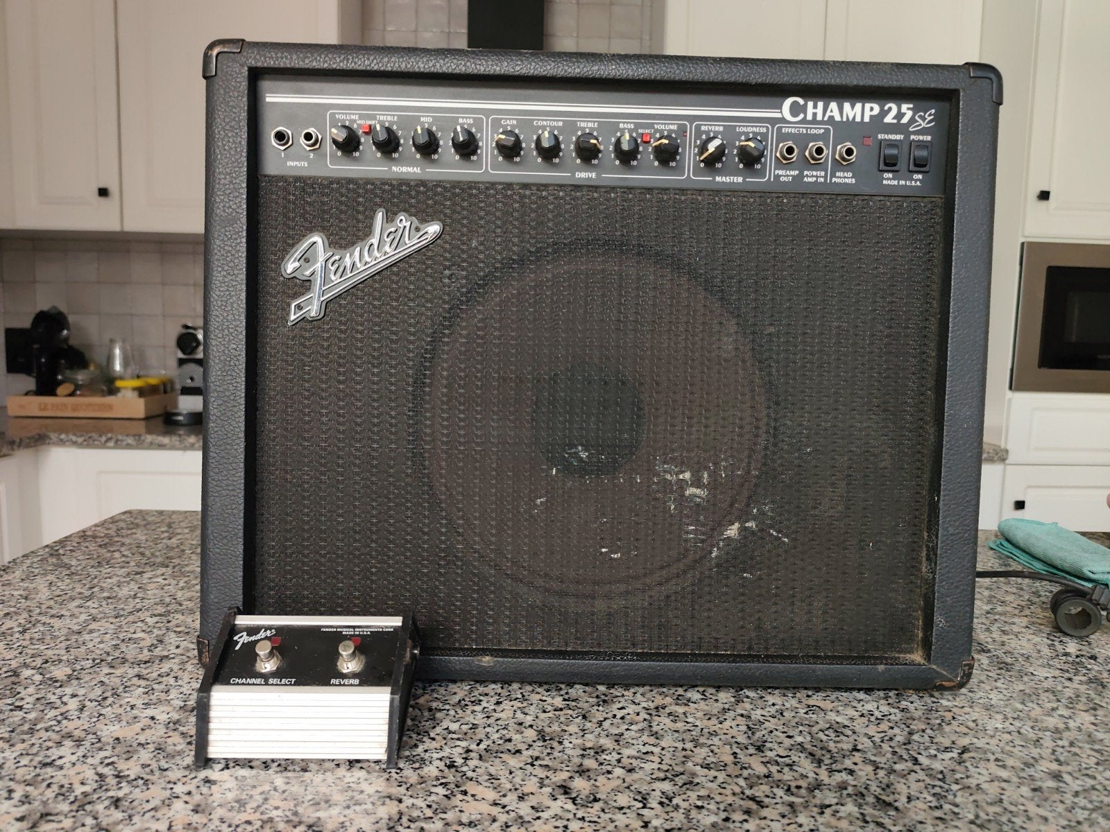 Fender Champ 25 SE, Muziek en Instrumenten, Versterkers | Bas en Gitaar, Ophalen