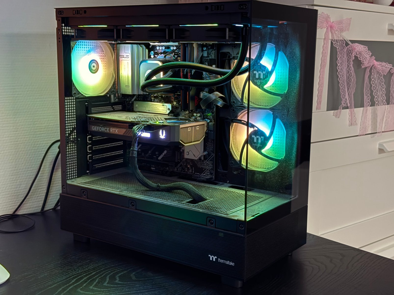 Gameur pc RTX 5070 Ryzen / 7800X3D / 32 GB DDR5, Informatique & Logiciels, Enlèvement, Comme neuf, Gaming, SSD