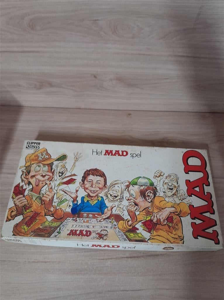 Het mad Spel - parker - s5148, Hobby en Vrije tijd, Gezelschapsspellen | Bordspellen, Verzenden, Zo goed als nieuw
