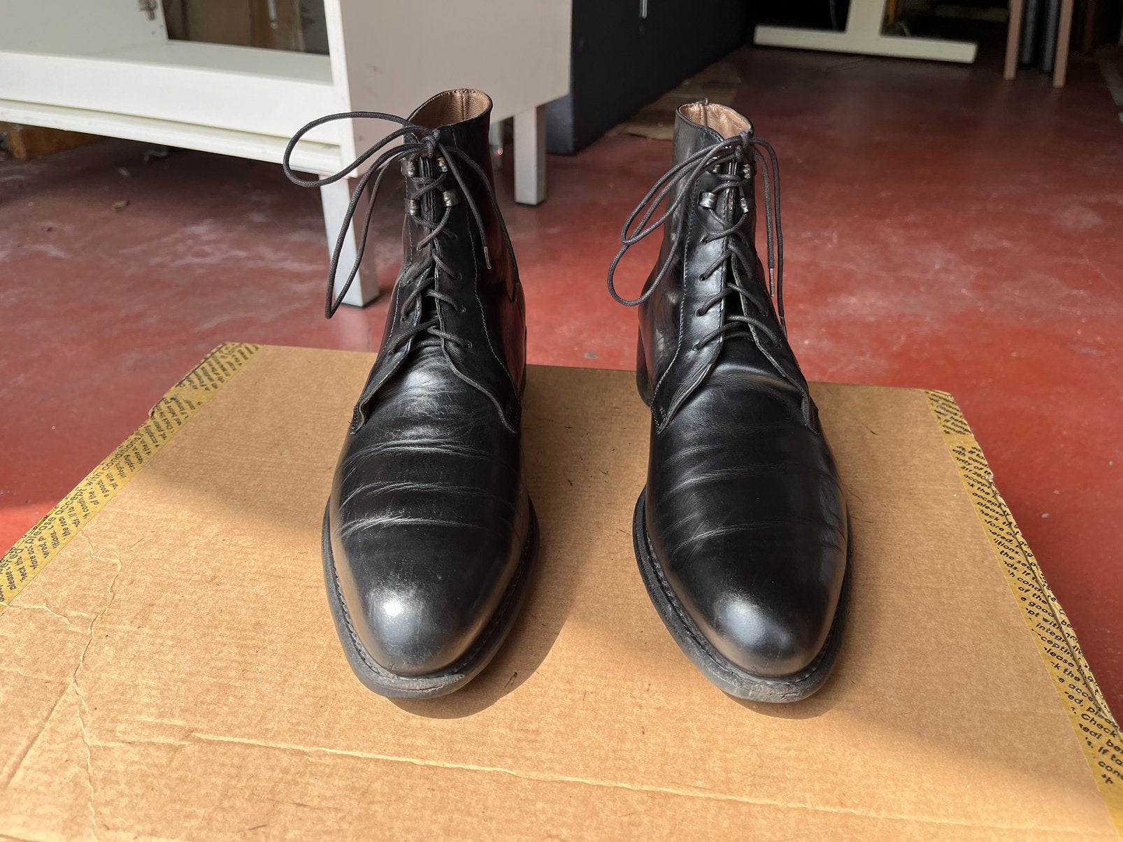 Désert boots Paraboot, Enlèvement ou Envoi, Porté, Noir