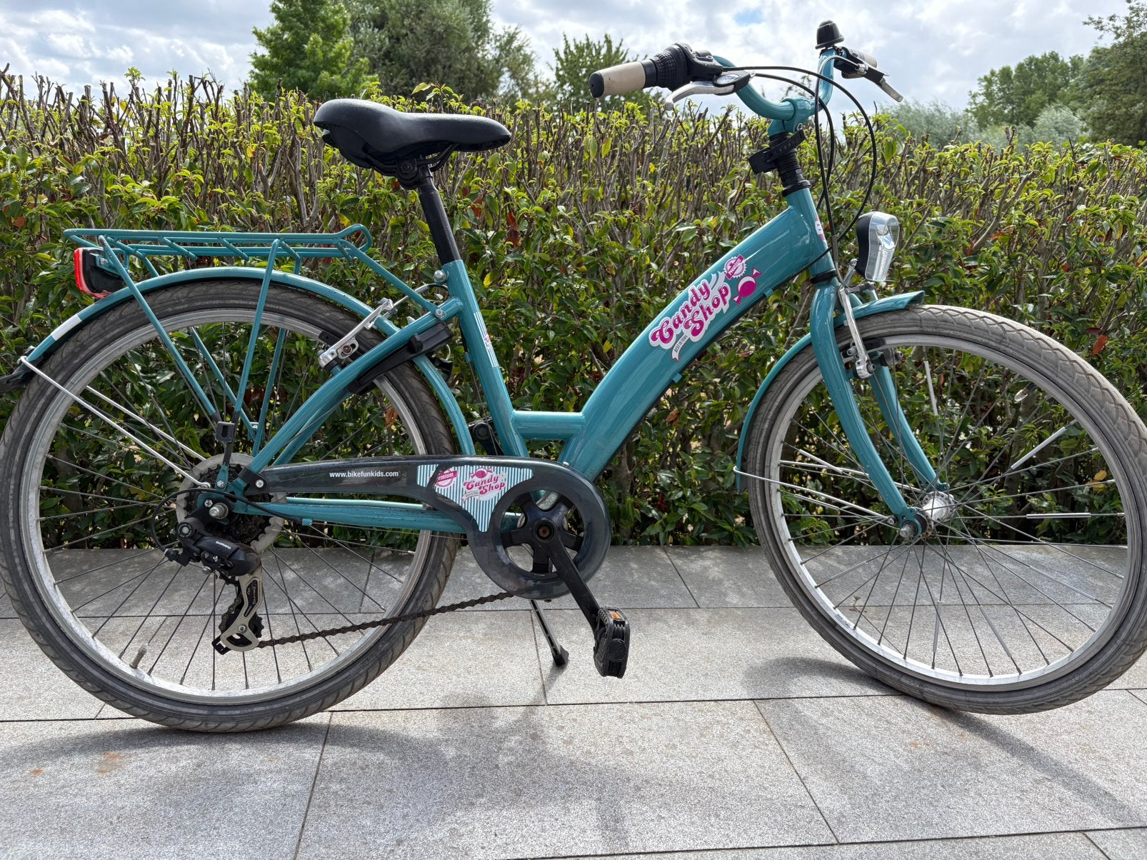 Meisjesfiets BFK 8-11 jaar, Ophalen, Gebruikt, 24 inch, Versnellingen