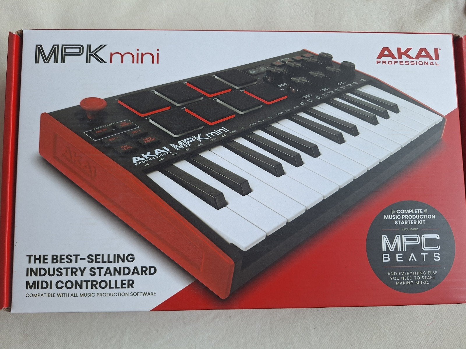Akai MPK Mini (zonder software), Muziek en Instrumenten, Ophalen, Zo goed als nieuw