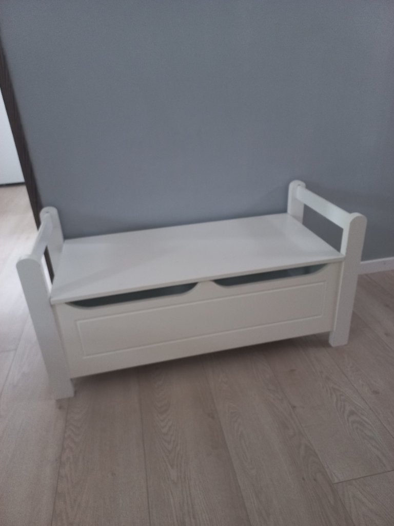 Zitbank kist, Huis en Inrichting, Woonaccessoires | Kisten, Ophalen, Minder dan 50 cm, 50 tot 100 cm, Zo goed als nieuw