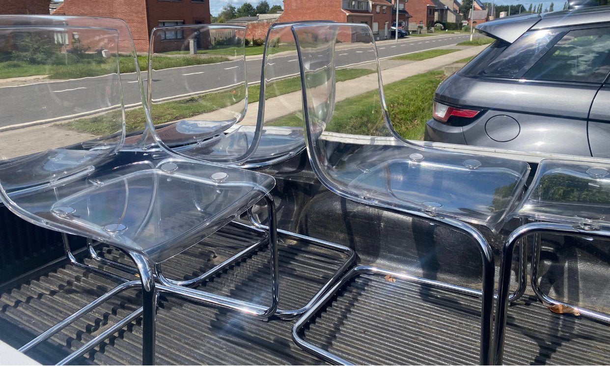 8 chaises IKEA Tobias. 350 euros (nouveau prix 632 euros), Enlèvement, Comme neuf