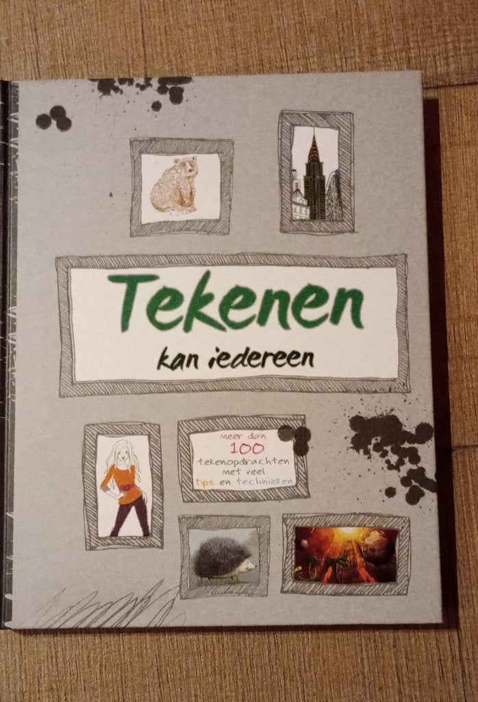 Boek Tekenen kan iedereen, Boeken, Ophalen of Verzenden, Zo goed als nieuw, Tekenen en Schilderen