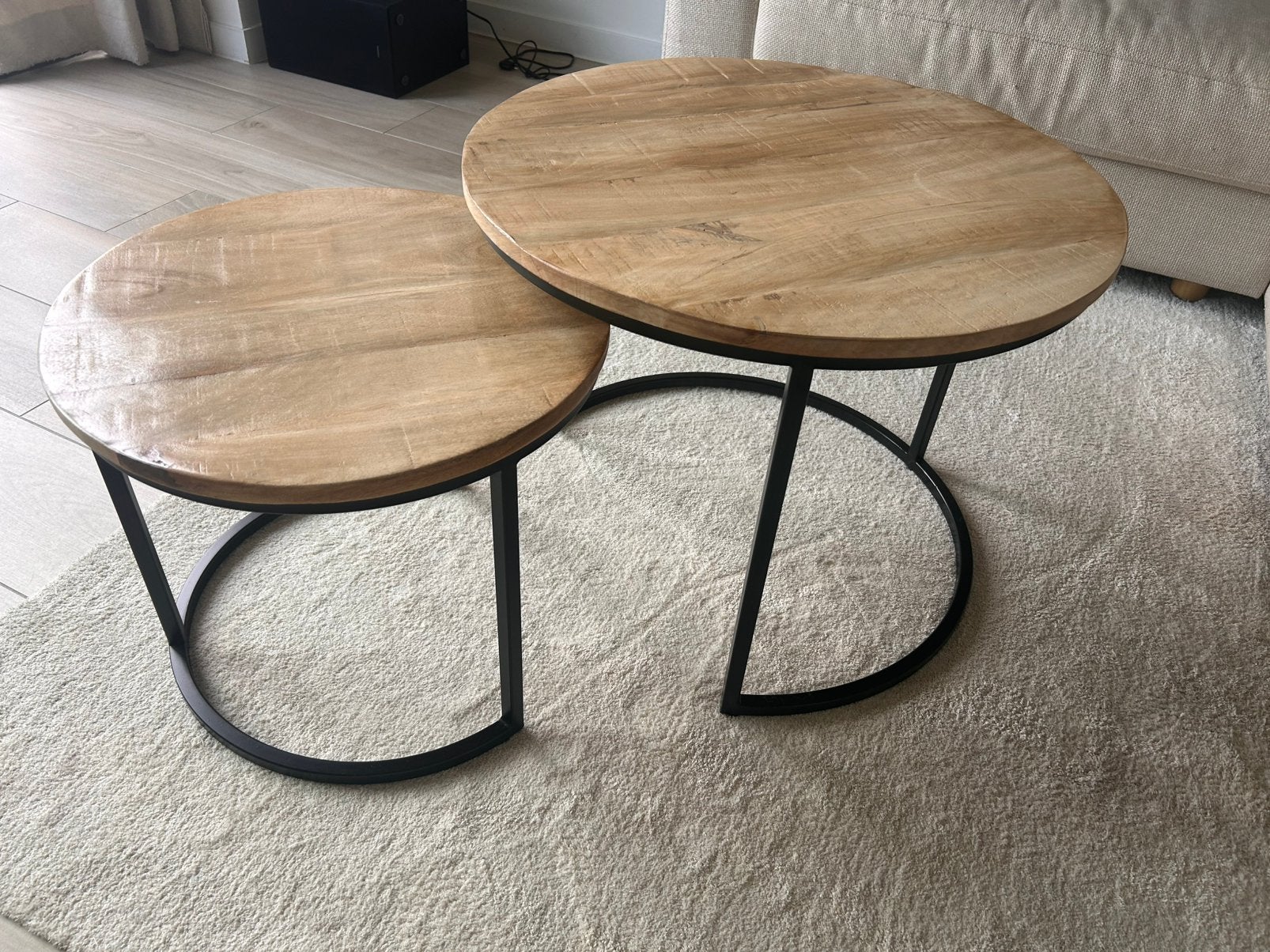 Designer salontafelset, Ophalen, Zo goed als nieuw