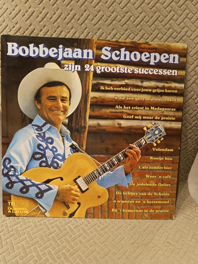 Bobbejaan Schoepen : 24 successen  2 LP (gesigneerd), Cd's en Dvd's, Ophalen of Verzenden