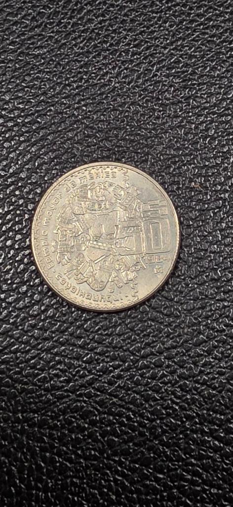 2#      Mexico 50 pesos 1984 Coyolxauhqui, Enlèvement ou Envoi
