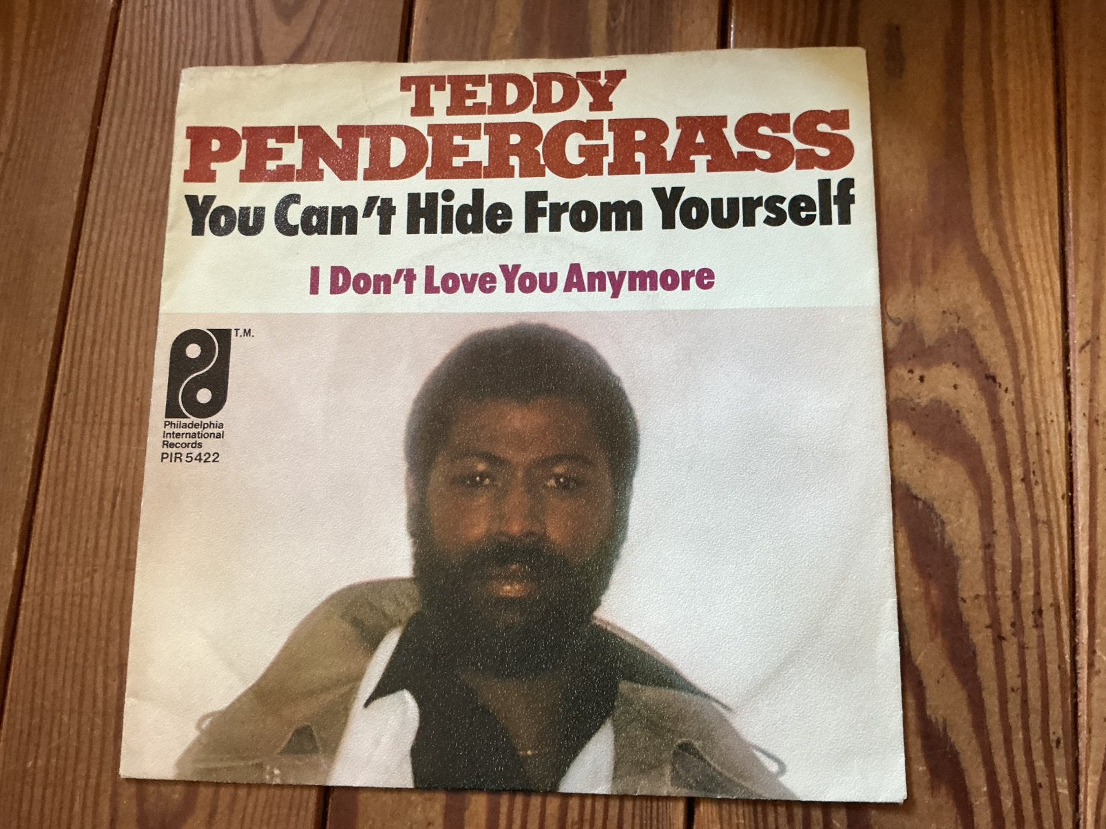 7” Teddy Pendergrass - you can’t hide from yourself, Ophalen of Verzenden, Gebruikt