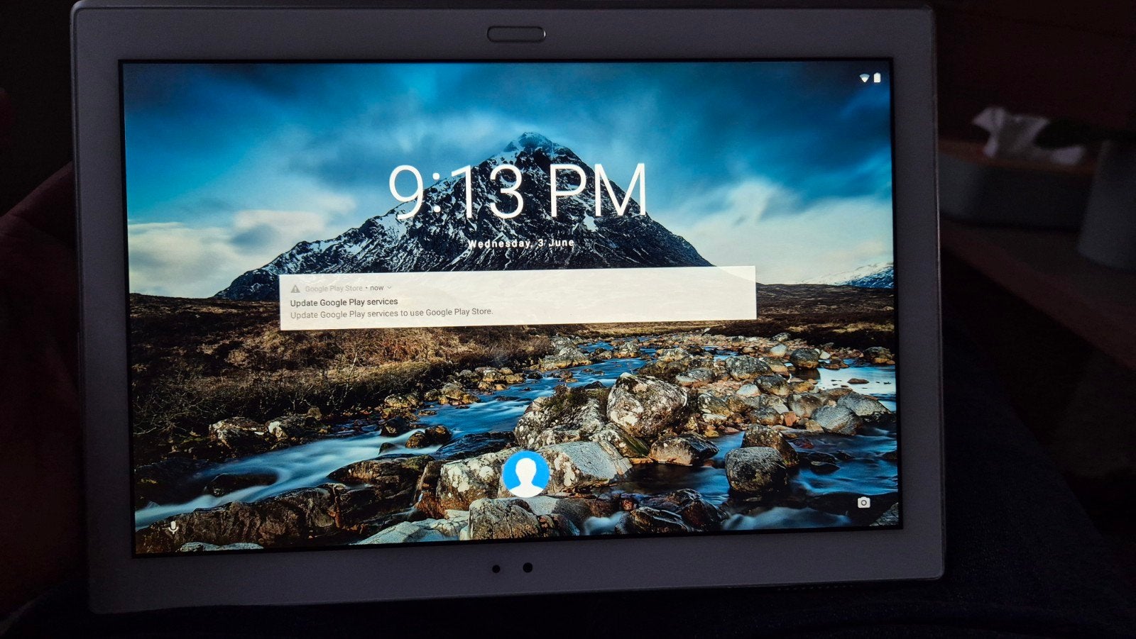 Tablet Lenovo TB-X704F, Utilisé, Azerty, 10 pouces ou moins, 4 GB ou moins