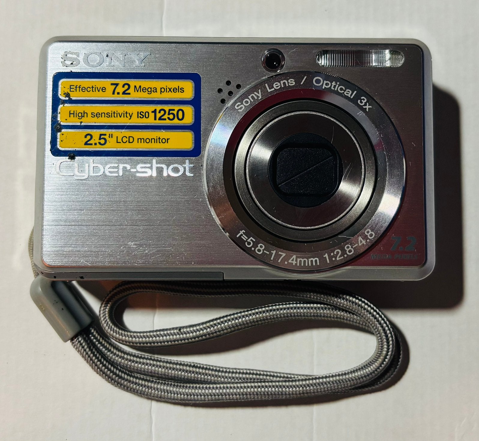 Sony Cybershot DSC-S750, Audio, Tv en Foto, 7 megapixels, Ophalen of Verzenden, Compactcamera, Sony