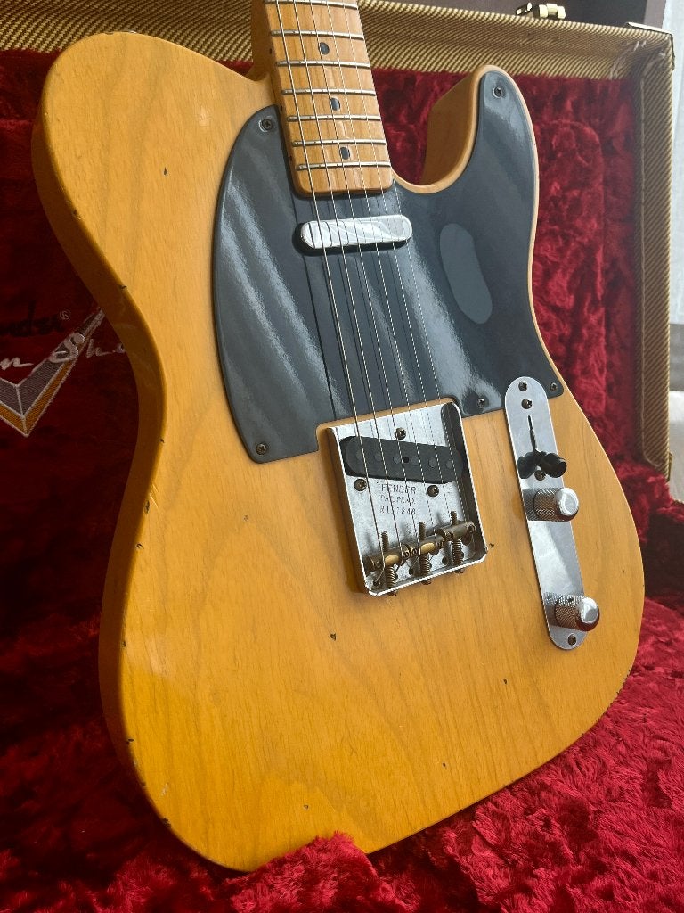 2021 Fender ’52 Telecaster Journeyman Relic Custom Shop, Enlèvement, Comme neuf, Solid body, Fender