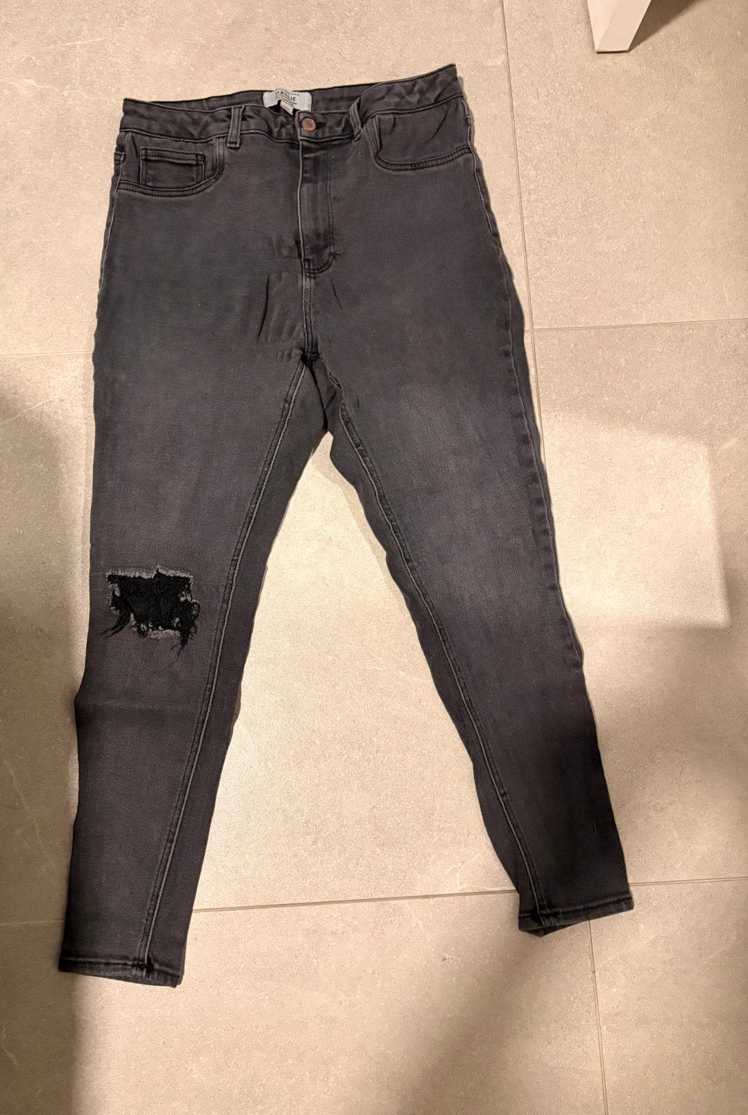 Jeansbroek maat 46/48, Kleding | Dames, Ophalen of Verzenden, Zo goed als nieuw