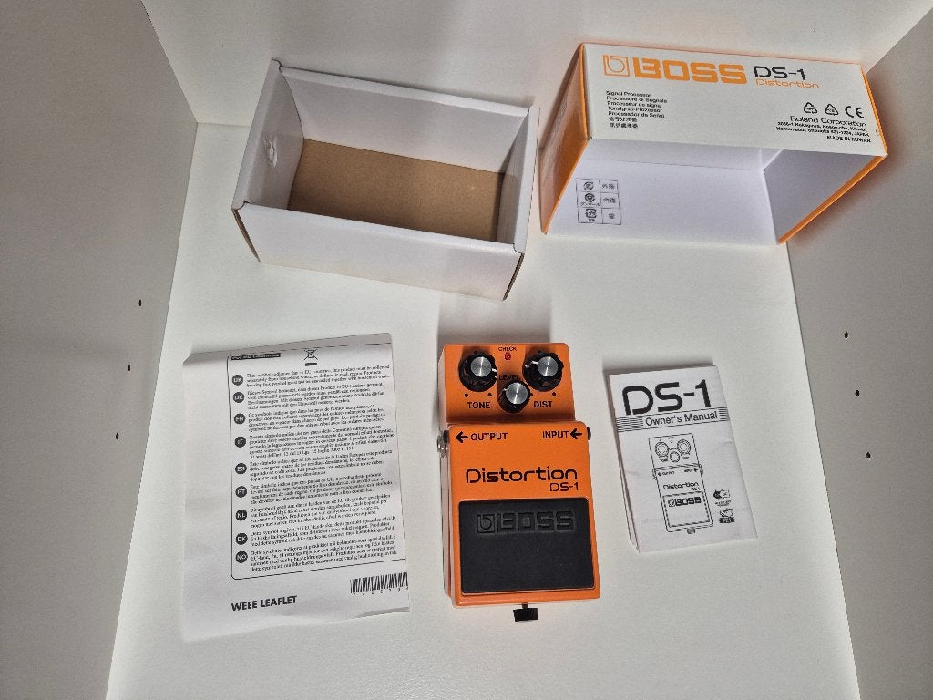Boss DS-1 Distortion gitaareffect – uitstekende staat, Ophalen, Zo goed als nieuw, Distortion, Overdrive of Fuzz