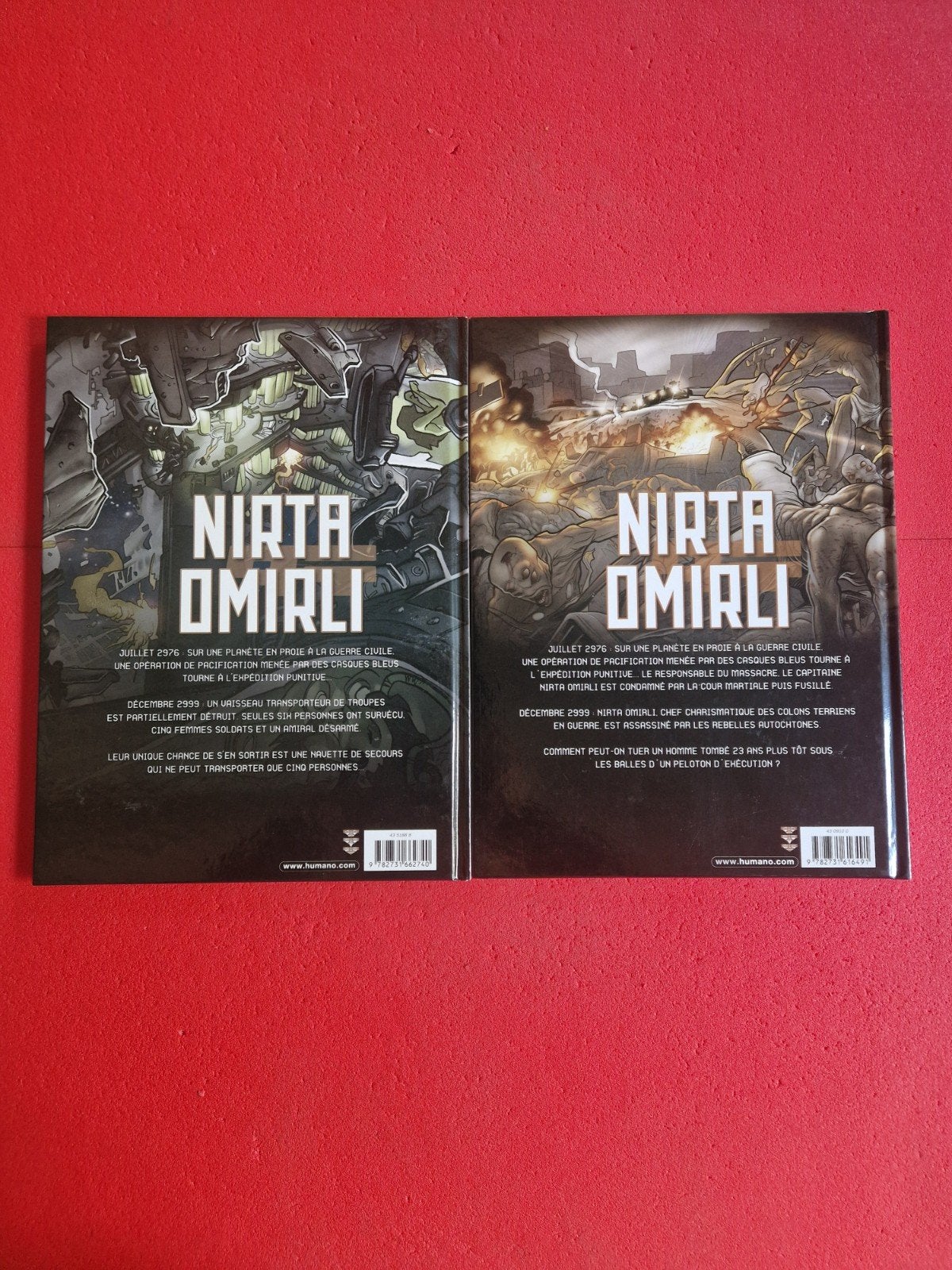 lot de 2 bd nirta omirli 1 et 2,EO (intégrale de la série), Enlèvement ou Envoi