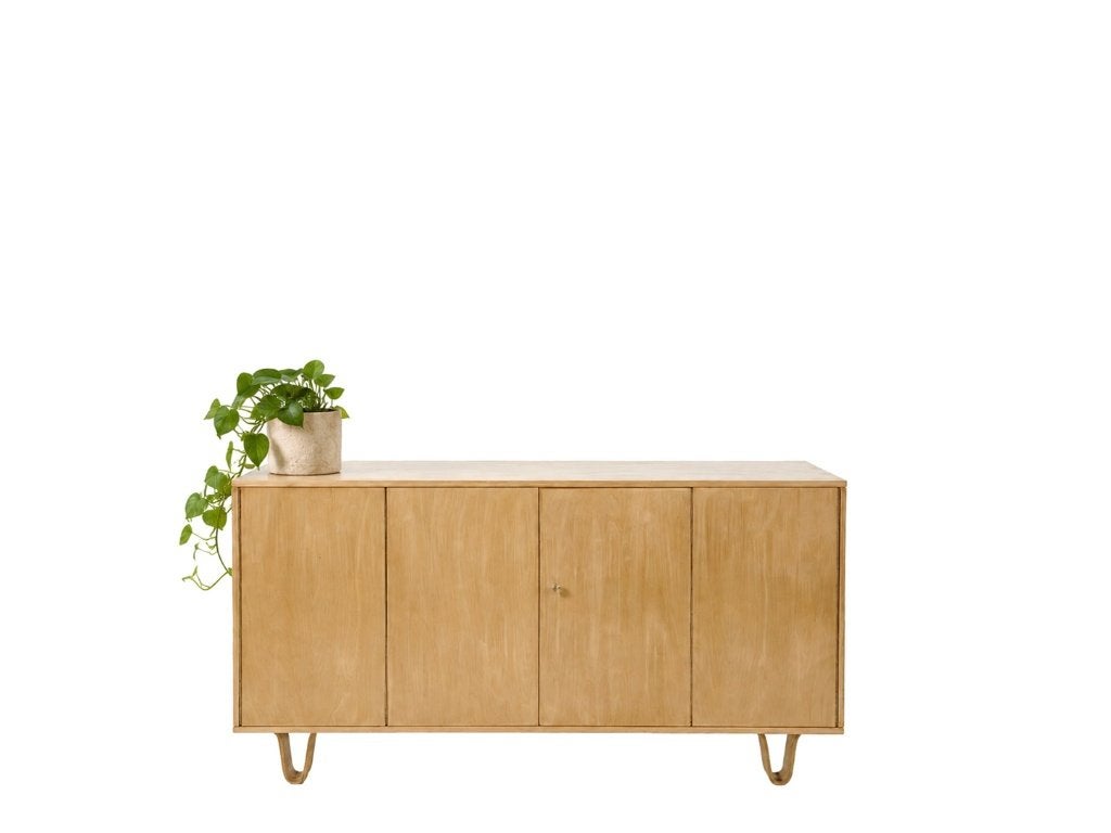 Vintage design dressoirs | Collectie van Frümel, Huis en Inrichting, Kasten | Dressoirs, Ophalen, 150 tot 200 cm, 25 tot 50 cm