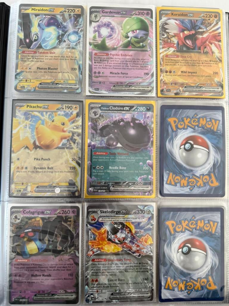 Binder Sale EX hits, Hobby & Loisirs créatifs, Jeux de cartes à collectionner | Pokémon, Comme neuf, Plusieurs cartes, Enlèvement ou Envoi