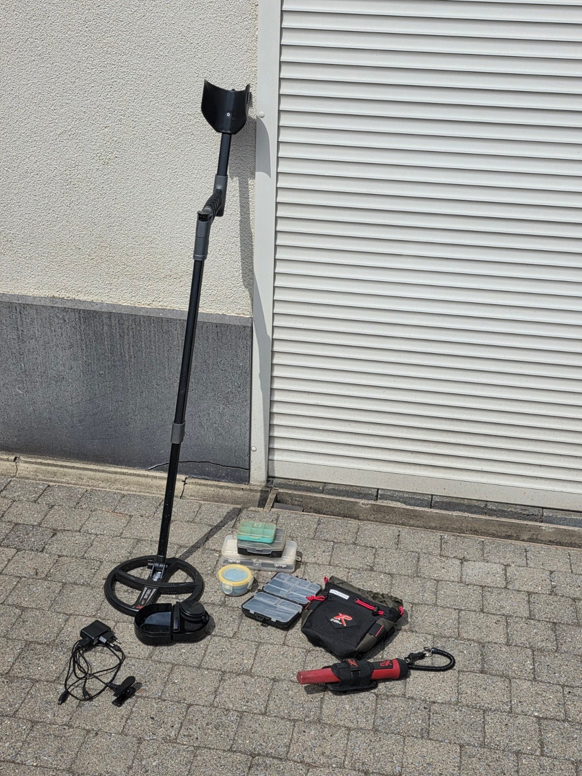 XP DEUS X35 WS4 + MI-4 pinpointer – complete set, Hobby en Vrije tijd, Metaaldetectors, Ophalen, Gebruikt, 30 cm of minder, Discriminatie metaaldetectie