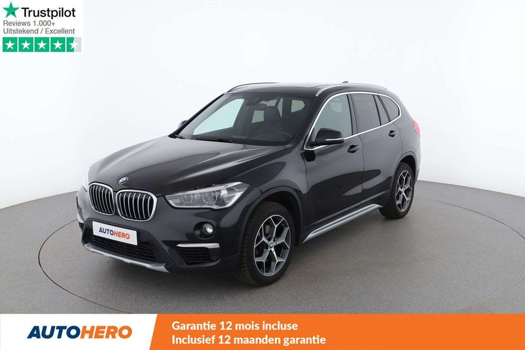 BMW X1 sDrive 18i xLine (bj 2018), Gebruikt, Euro 6, 136 pk, Zwart