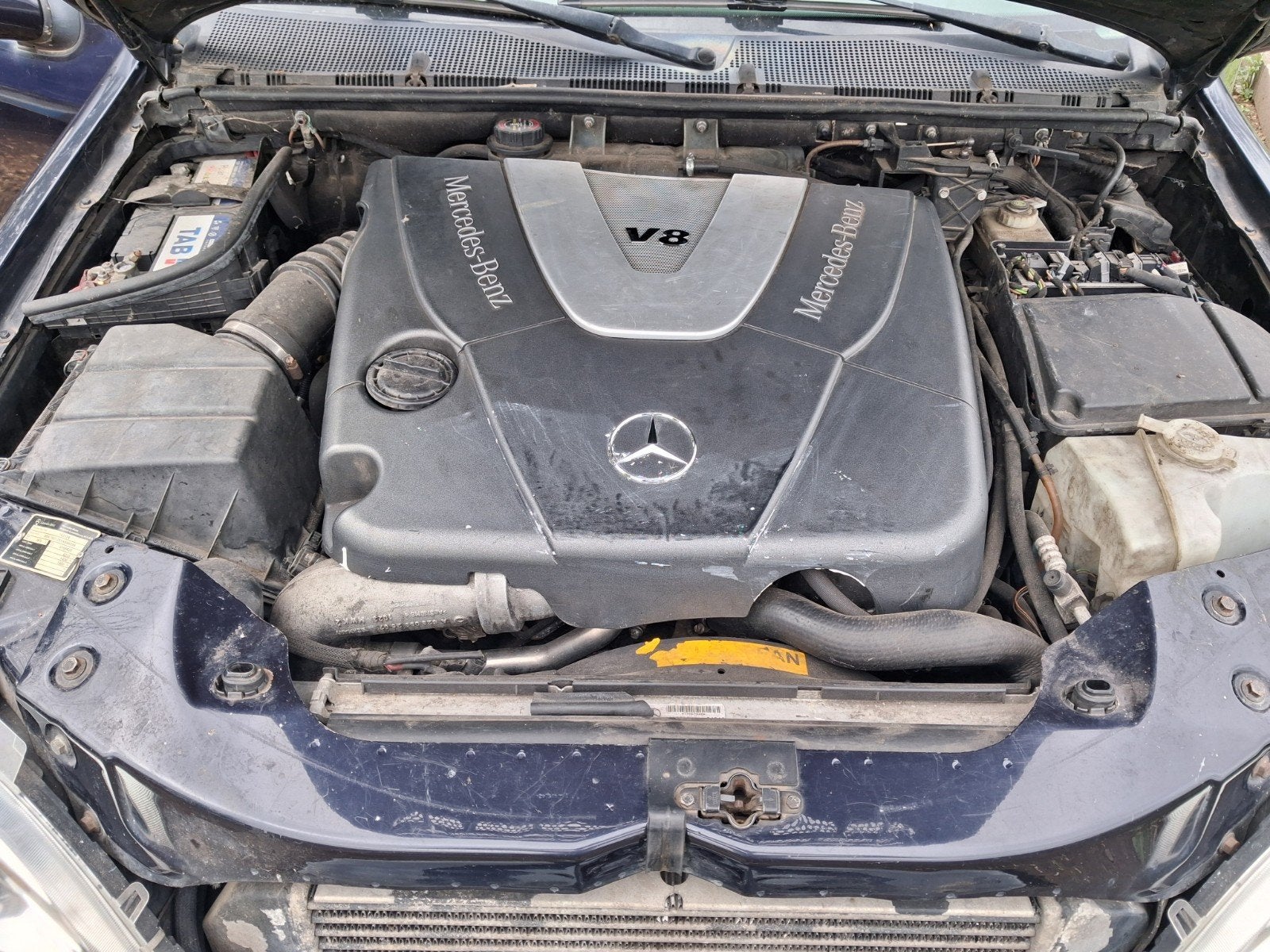 Mercedes ML cdi V8 Diesel, Enlèvement