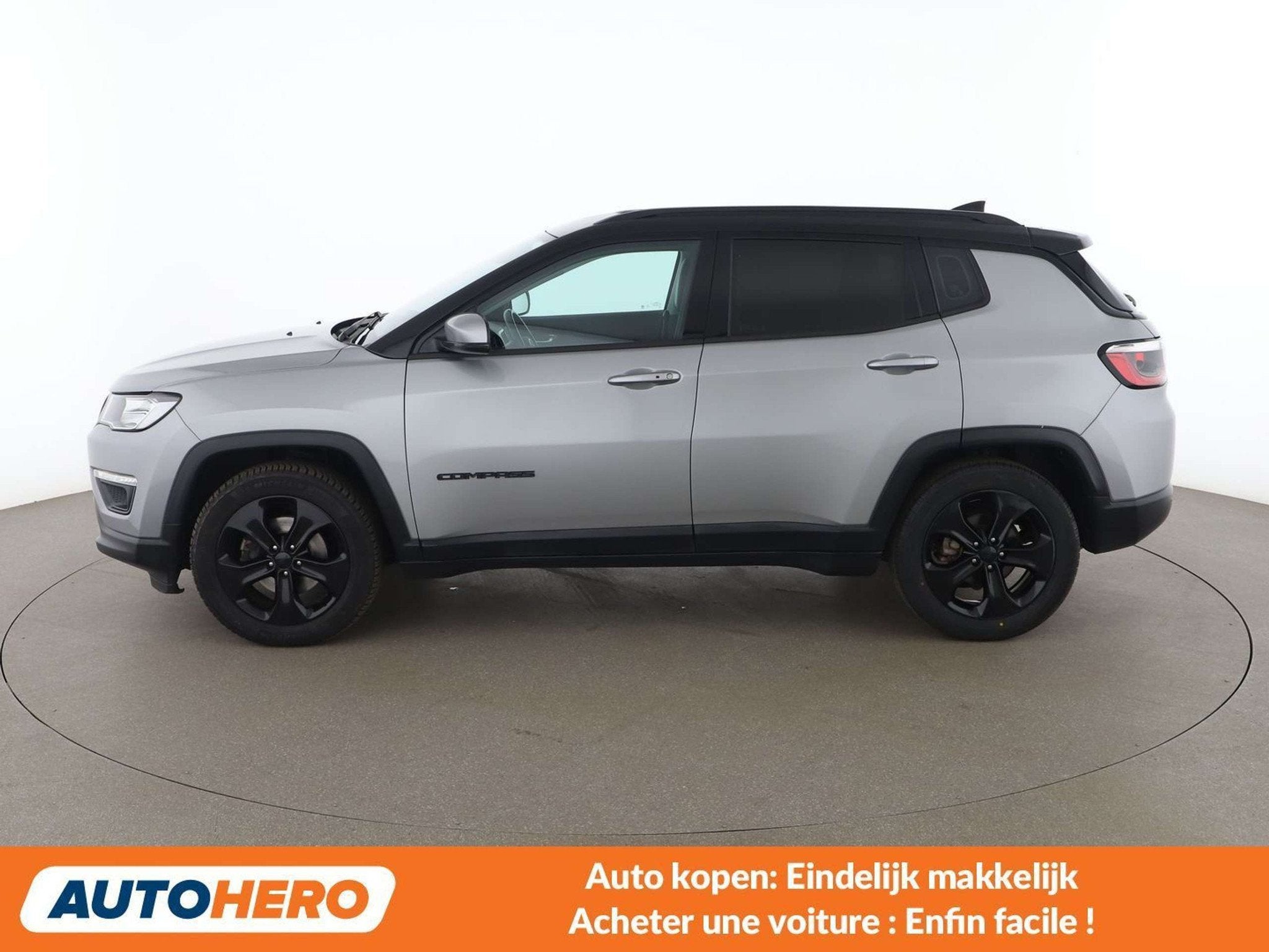 Jeep Compass 1.6 M-Jet Longitude FWD, Autos, Argent ou Gris, Euro 6, Noir, Anti démarrage