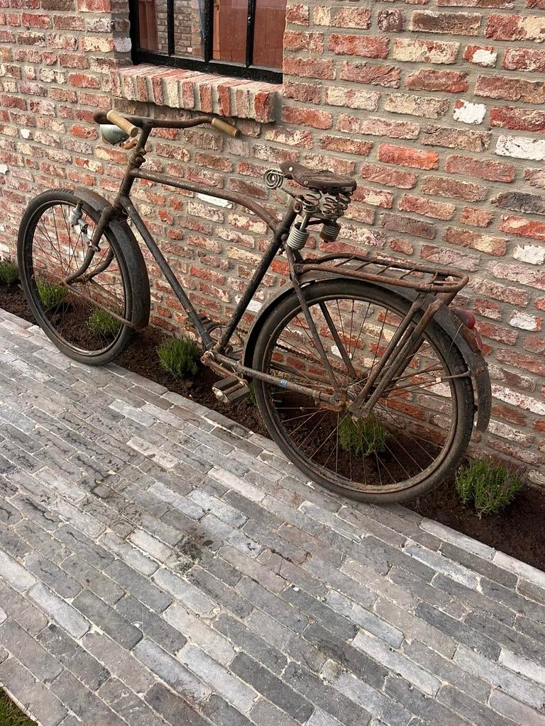 Antieke herenfiets, Fietsen en Brommers, Fietsen | Oldtimers, Ophalen