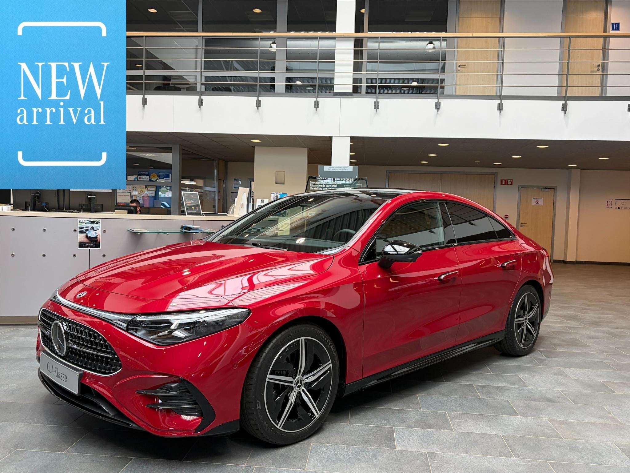 Mercedes-Benz CLA CLA 180 "140 Years Edition" Nieuwe wagen, Auto's, Mercedes-Benz, Stof, Zwart, 4 cilinders, 136 pk
