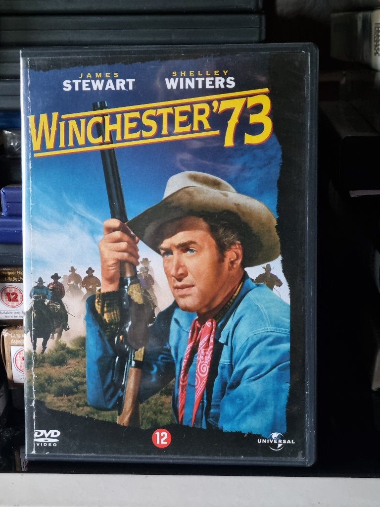 Winchester 73, James Stewart, Shelley Winters, Cd's en Dvd's, Ophalen of Verzenden, Gebruikt, Engels, Nederlands