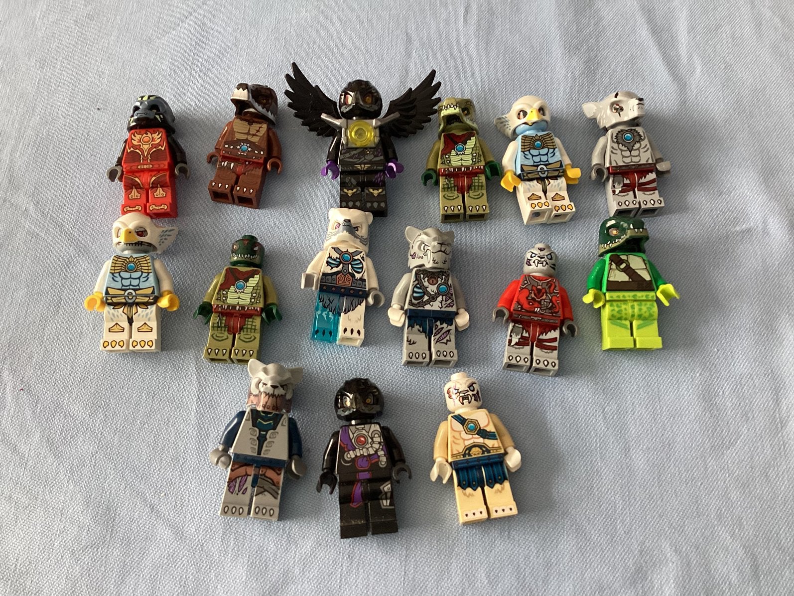 Lego chima figuren 15 stuks, Ophalen of Verzenden, Zo goed als nieuw, Lego