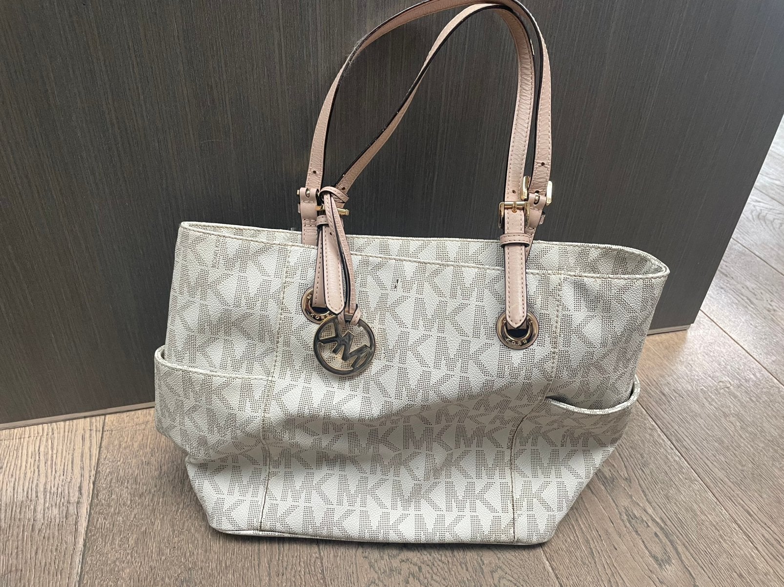 Handtas michael kors, Ophalen, Zo goed als nieuw, Beige, Schoudertasje