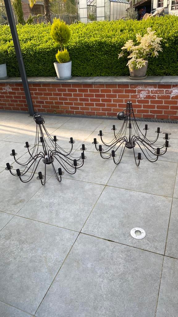 Lampadaire rustique, Maison & Meubles, Enlèvement, Comme neuf