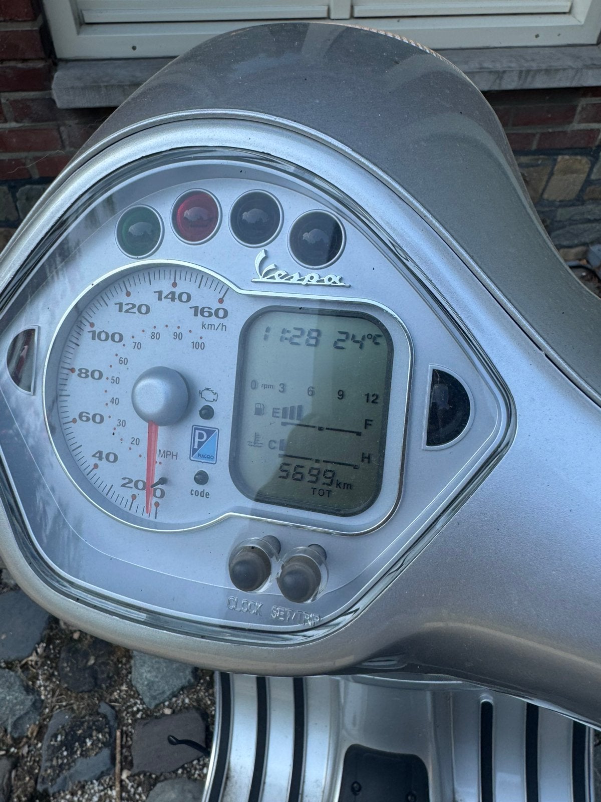 Vespa 250cc, Ophalen, Zo goed als nieuw