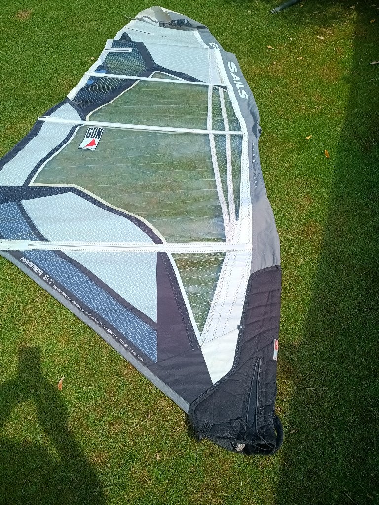 windsurfzeil Hammer 3,7, Watersport en Boten, Windsurfen, Gebruikt, 3.5 tot 5 m², Zeil, Ophalen