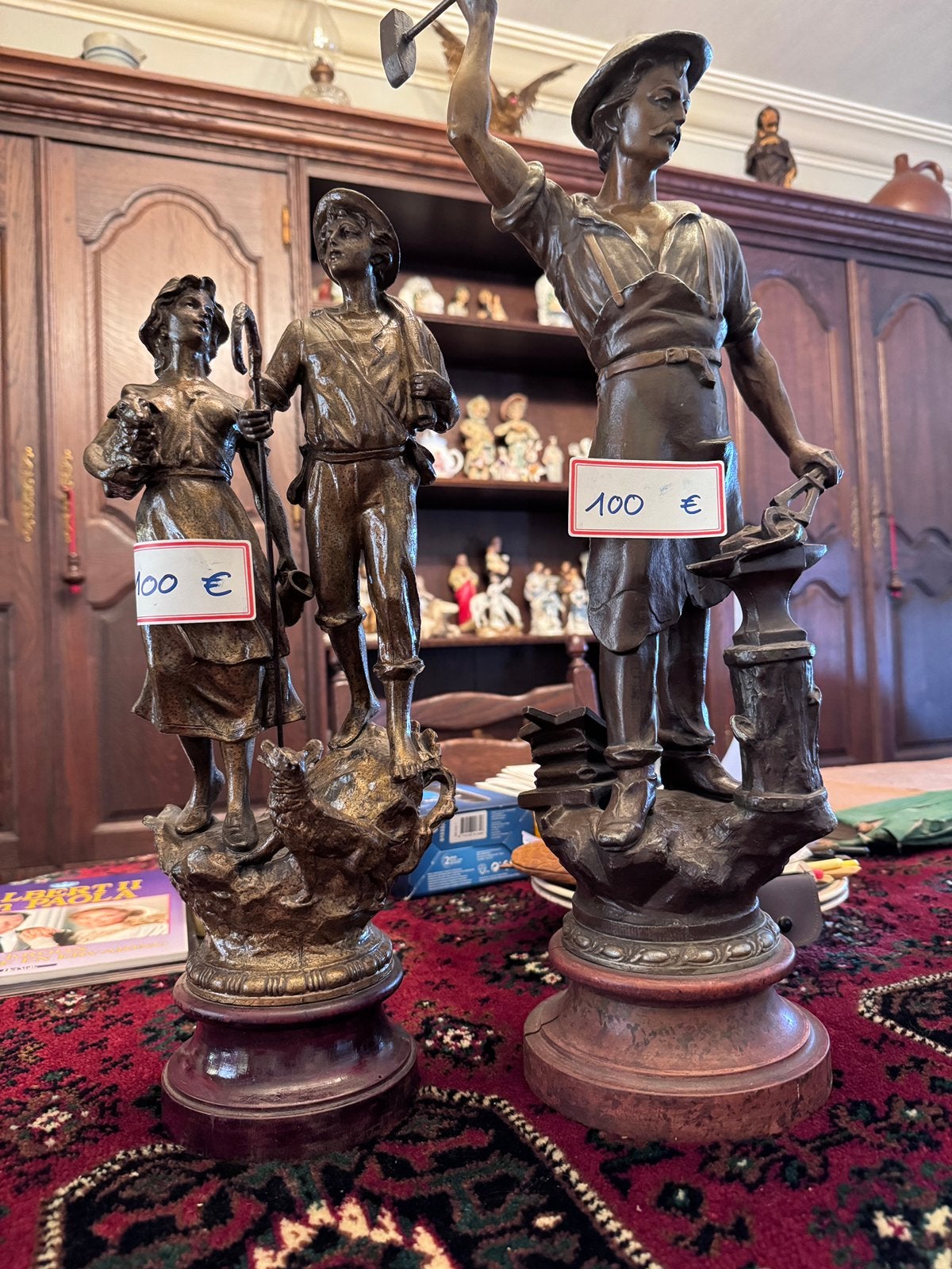 Bronzen beeldjes, Antiek en Kunst, Ophalen