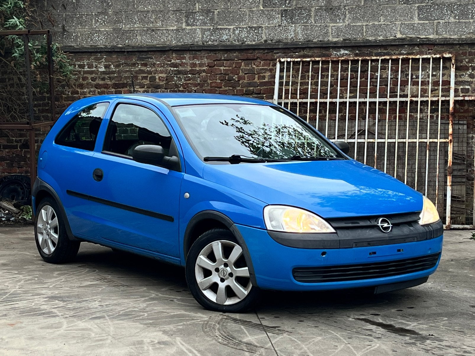 OPEL CORSA / 1.2i / AUTOMATIQUE / 138.000km, Auto's, Opel, Automaat, Blauw, Leder, Bedrijf