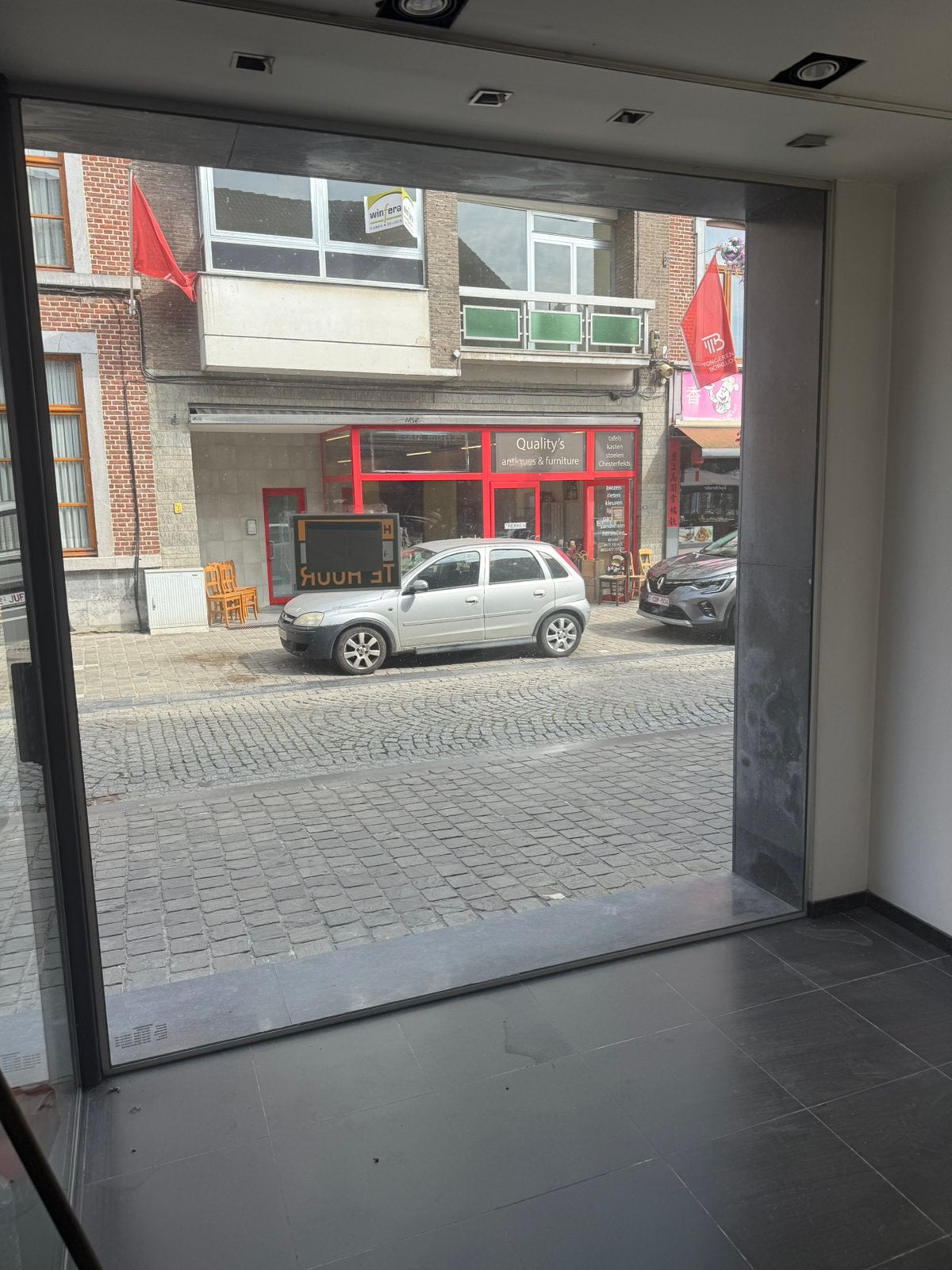 Handelspand en boven woning te huur, Ophalen, Zo goed als nieuw