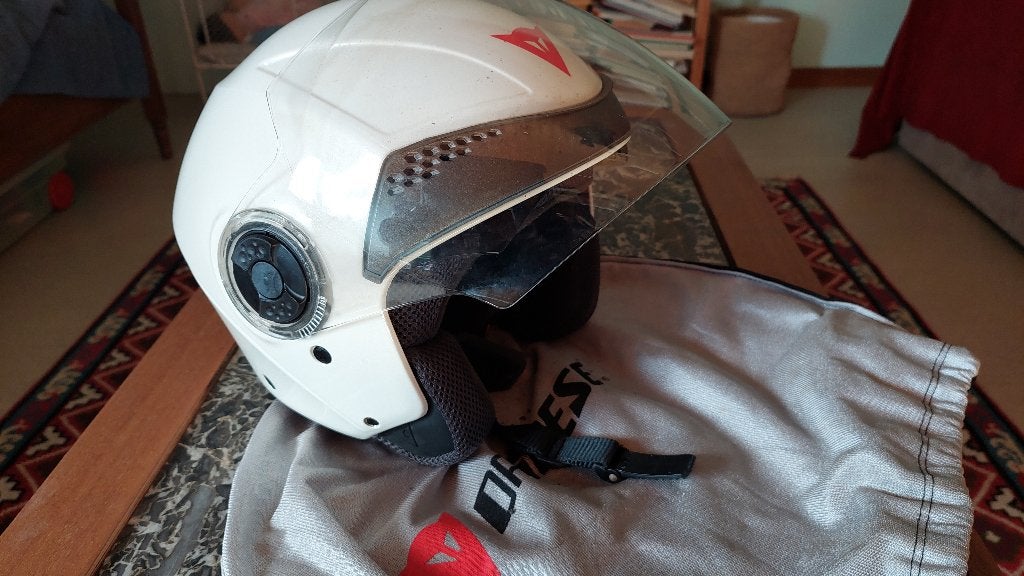 Dainese jethelm voor motorrijders, Motoren, Tweedehands, Ophalen, Overige merken, XL