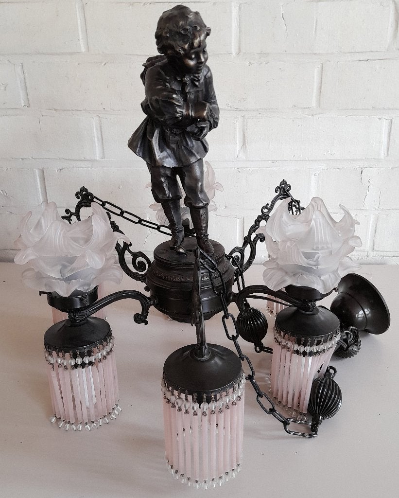 luster, Huis en Inrichting, Ophalen, Zo goed als nieuw, Art Nouveau