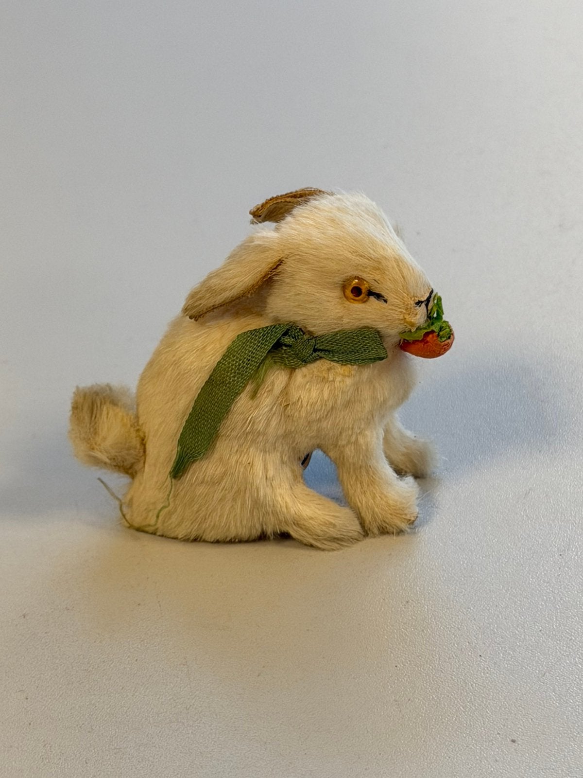 Zeldzaam Antiek Mini Konijn Echt Bont FOREIGN 6.5cm 1930, Ophalen of Verzenden