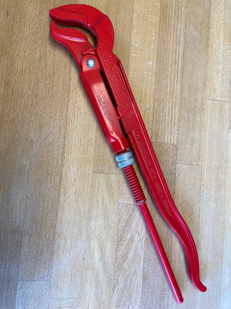 Rothenberger Zweedse Pijptang 1 1/2" S-Bek (45) – Nieuw!, Ophalen of Verzenden, Nieuw, Multitool