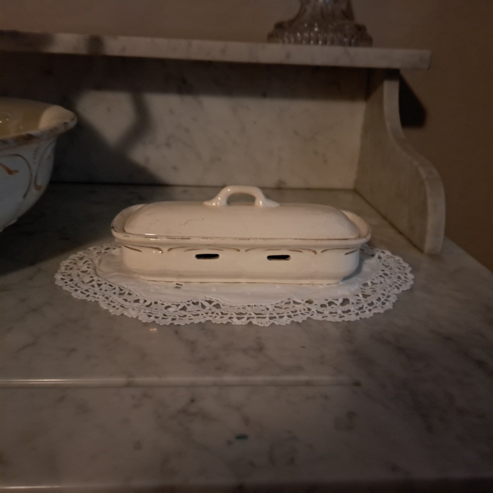 oud lampetset, Ophalen