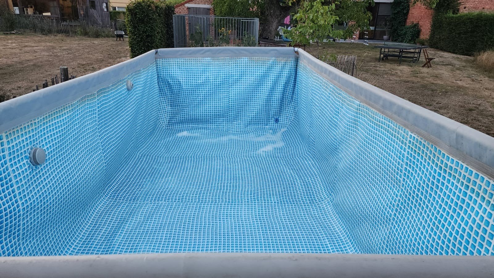 intex zwembad, 200 tot 300 cm, Zo goed als nieuw, Rechthoekig, Ophalen