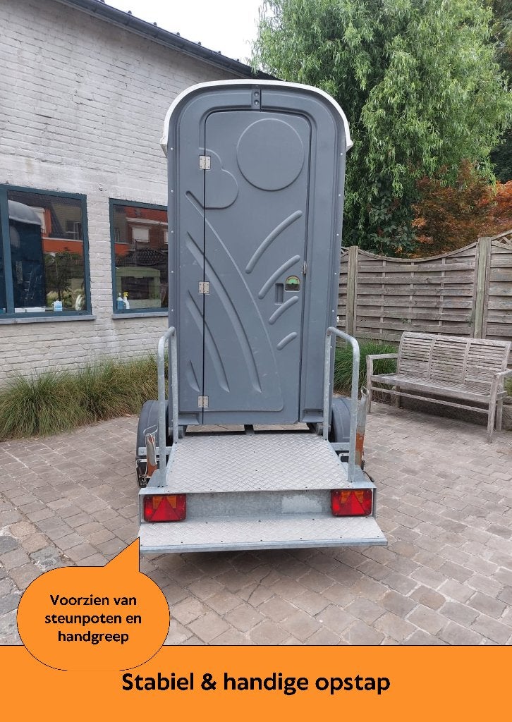 TE HUUR | toiletwagen | mobiel toilet | evenement toilet, Hobby en Vrije tijd, Ophalen, Zo goed als nieuw
