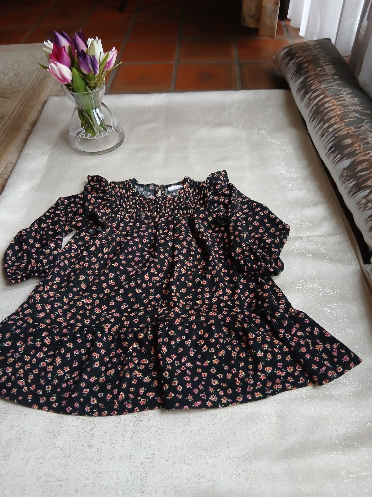 ZARA bloemenkleedje (maatje 98 2 a 3 jaar )) – In mooie staa, Kinderen en Baby's, Kinderkleding | Maat 110, Ophalen of Verzenden