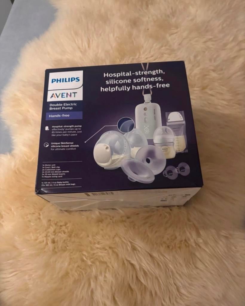 Philips Avent - Handsfree Dubbele Elektrische Draagbare kolf, Kinderen en Baby's, Ophalen of Verzenden, Nieuw, Borstkolf