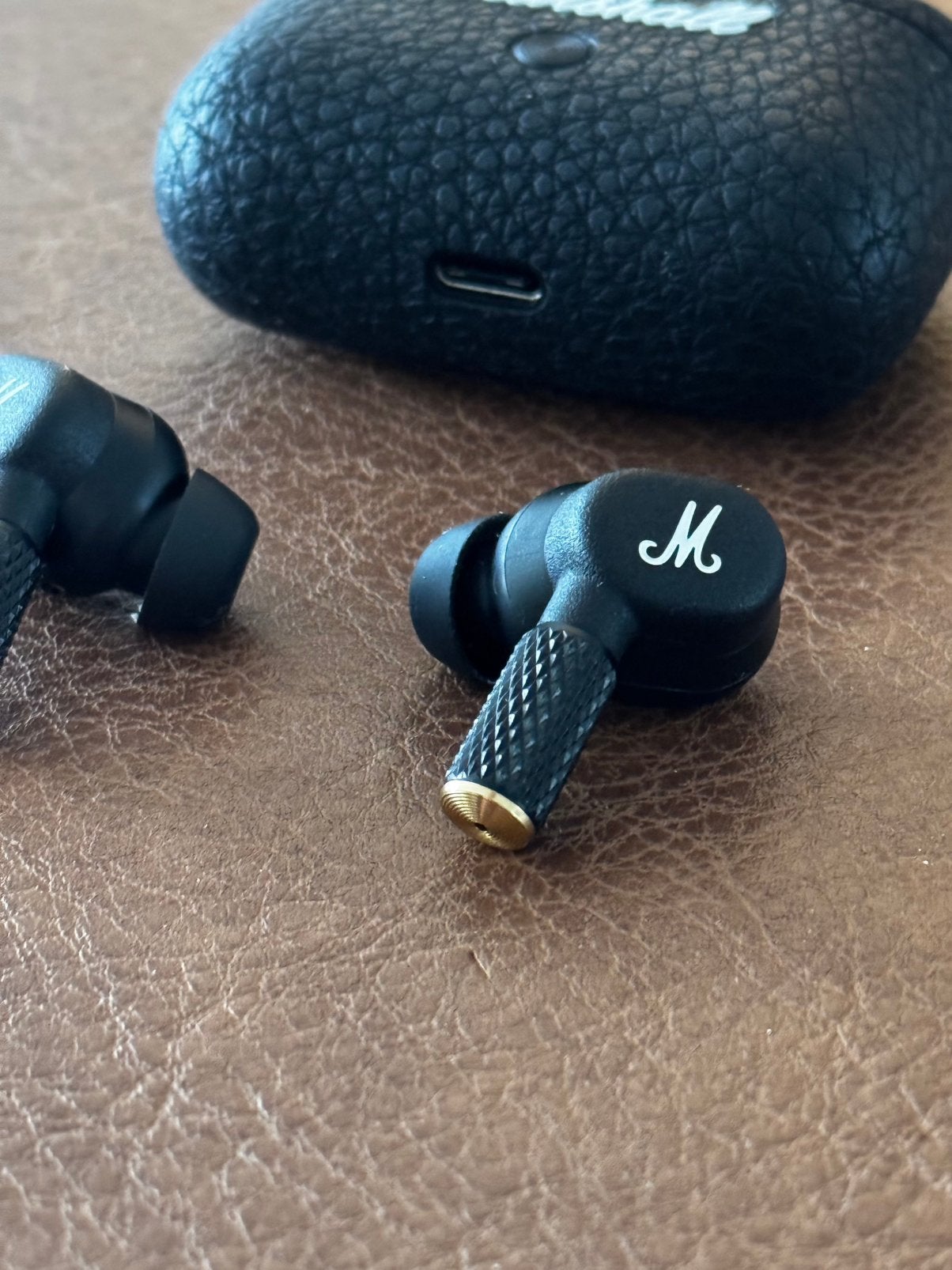 Marshall Motif II A.N.C., TV, Hi-fi & Vidéo, Casques audio, Comme neuf, Intra-auriculaire, Marshall, Multicolore, Sans fil, Chargement sans fil